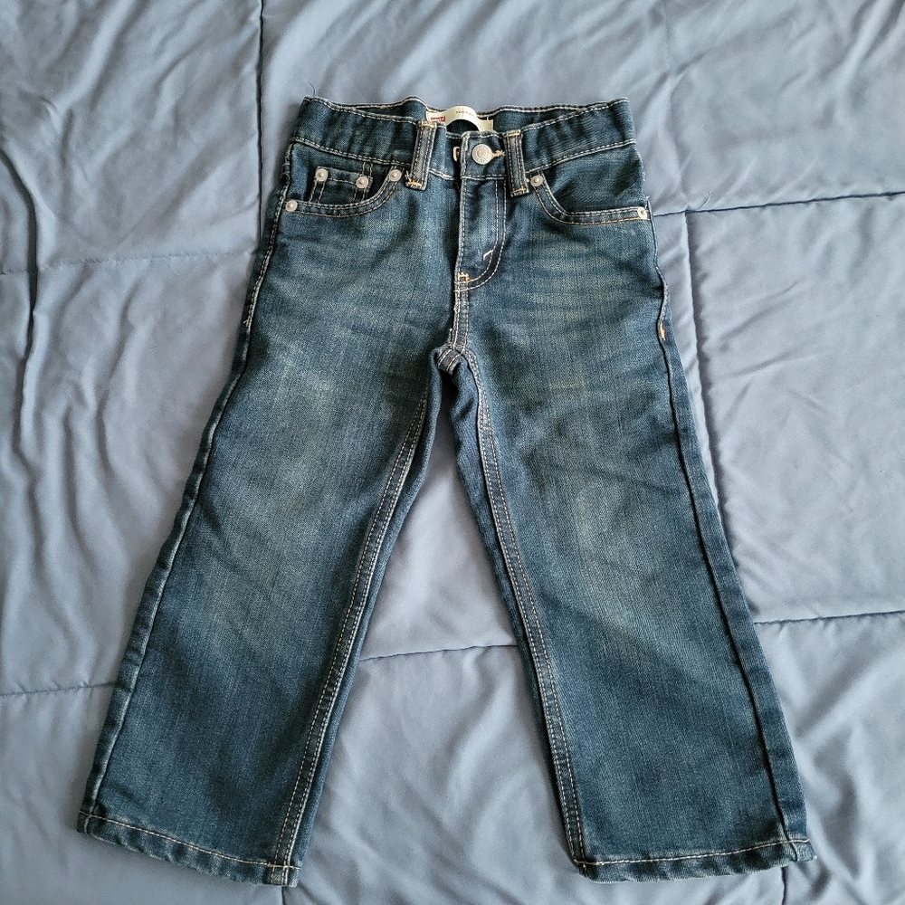 Levi Strauss & Co 3T 505 Bootcut Jeans